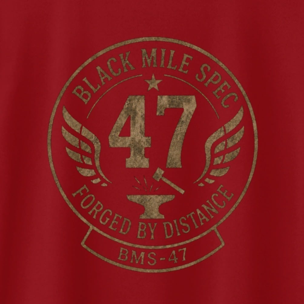 BMS-47 FORGED BY DISTANCE TEE／赤