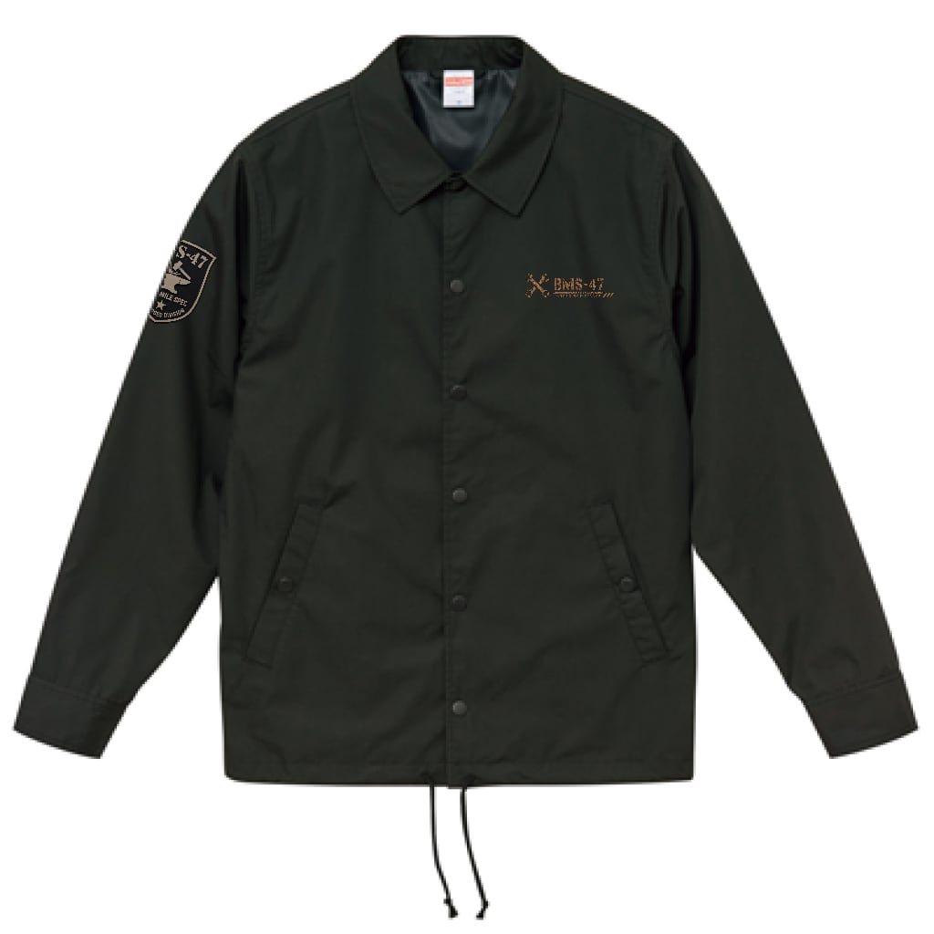 BMS-47 FORGED COACH JACKET/黒