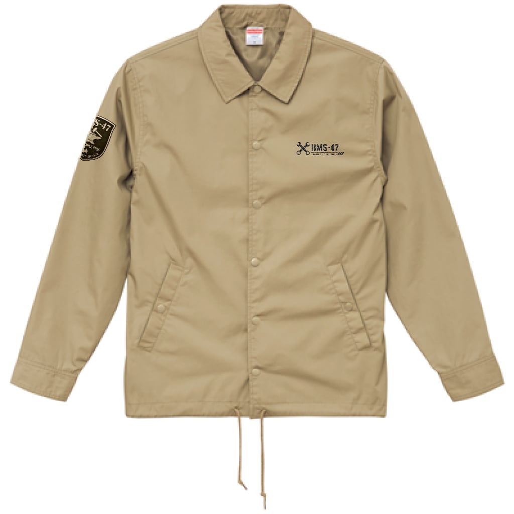 BMS-47 FORGED COACH JACKET/サンド