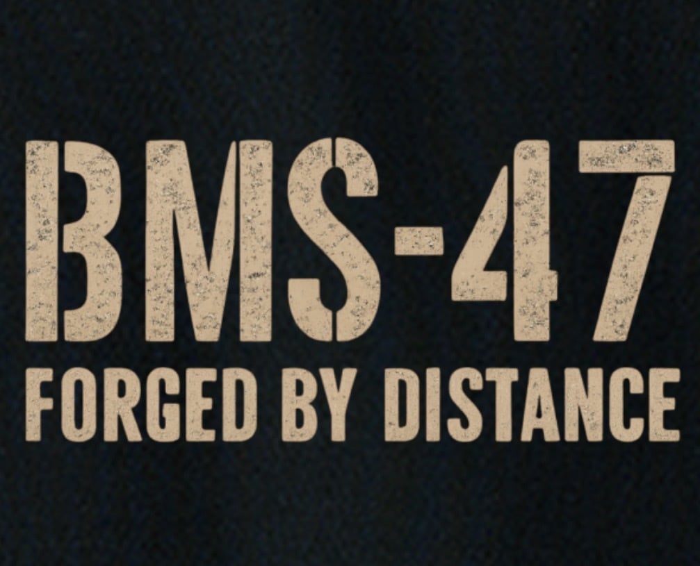 BMS-47 FORGED WING TEE / 黒
