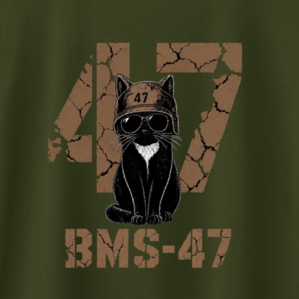 BMS-47 CAT 47 DRY TEE/緑