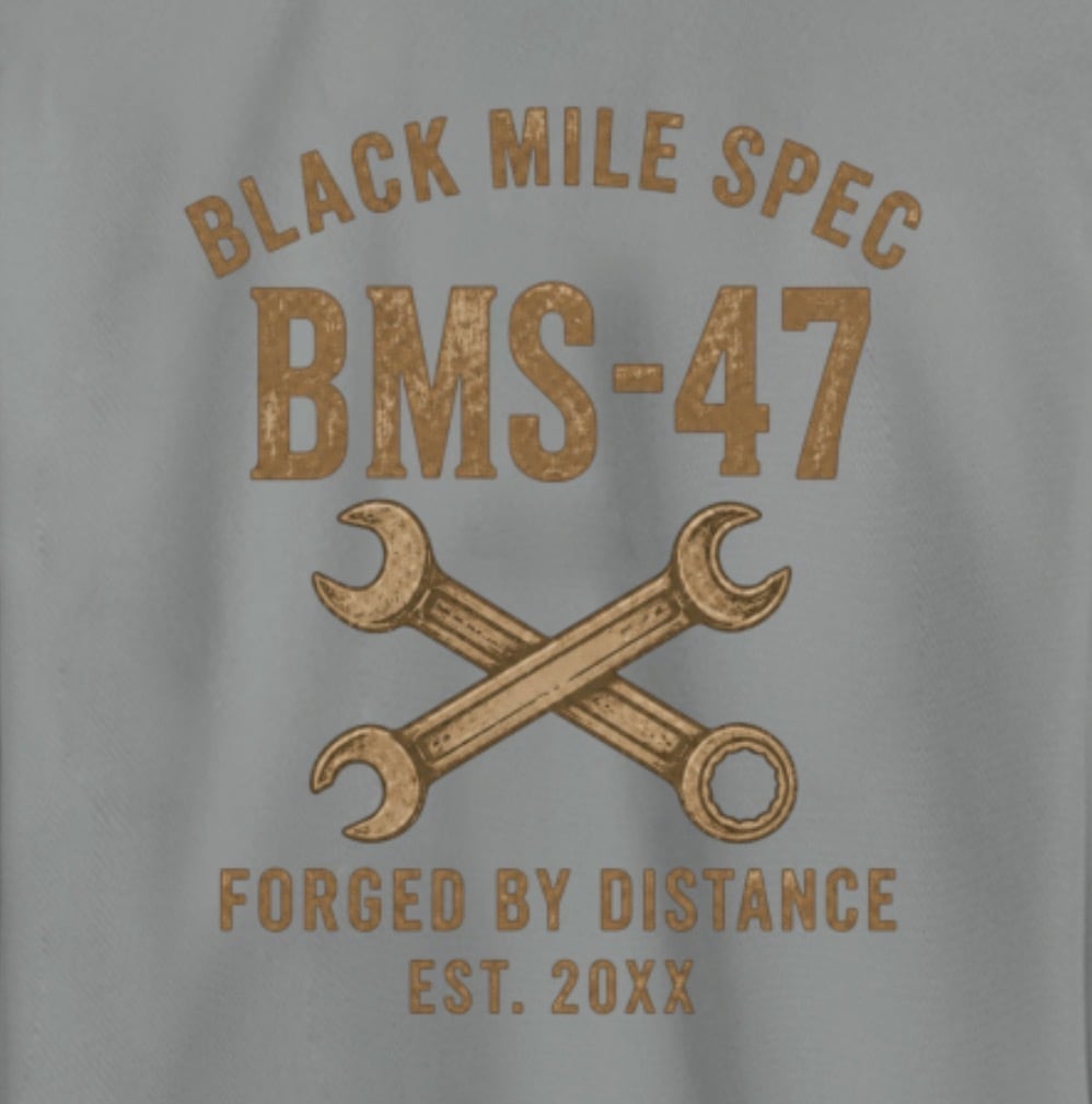 BMS-47 CROSS WRENCH ドライロングスリーブポロシャツ