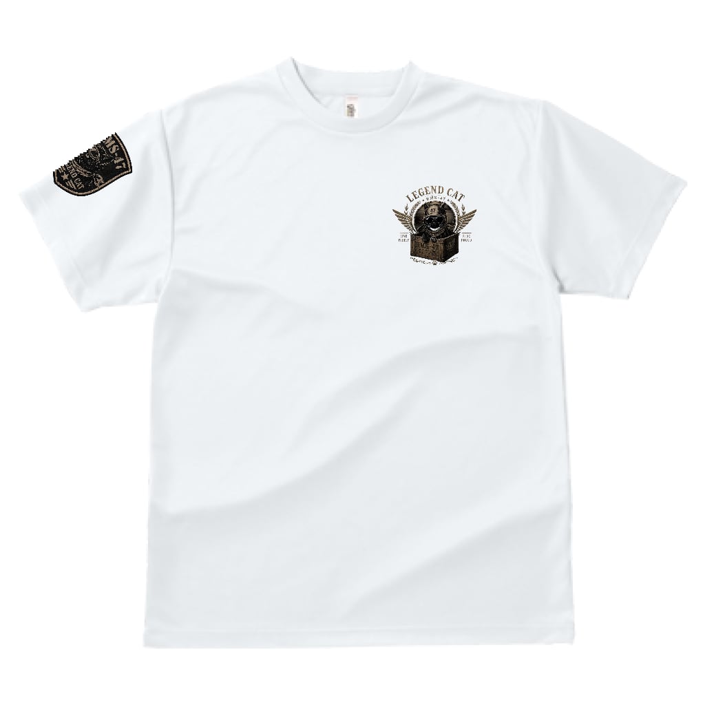 HANGAR LEGEND CAT TEE/ 白