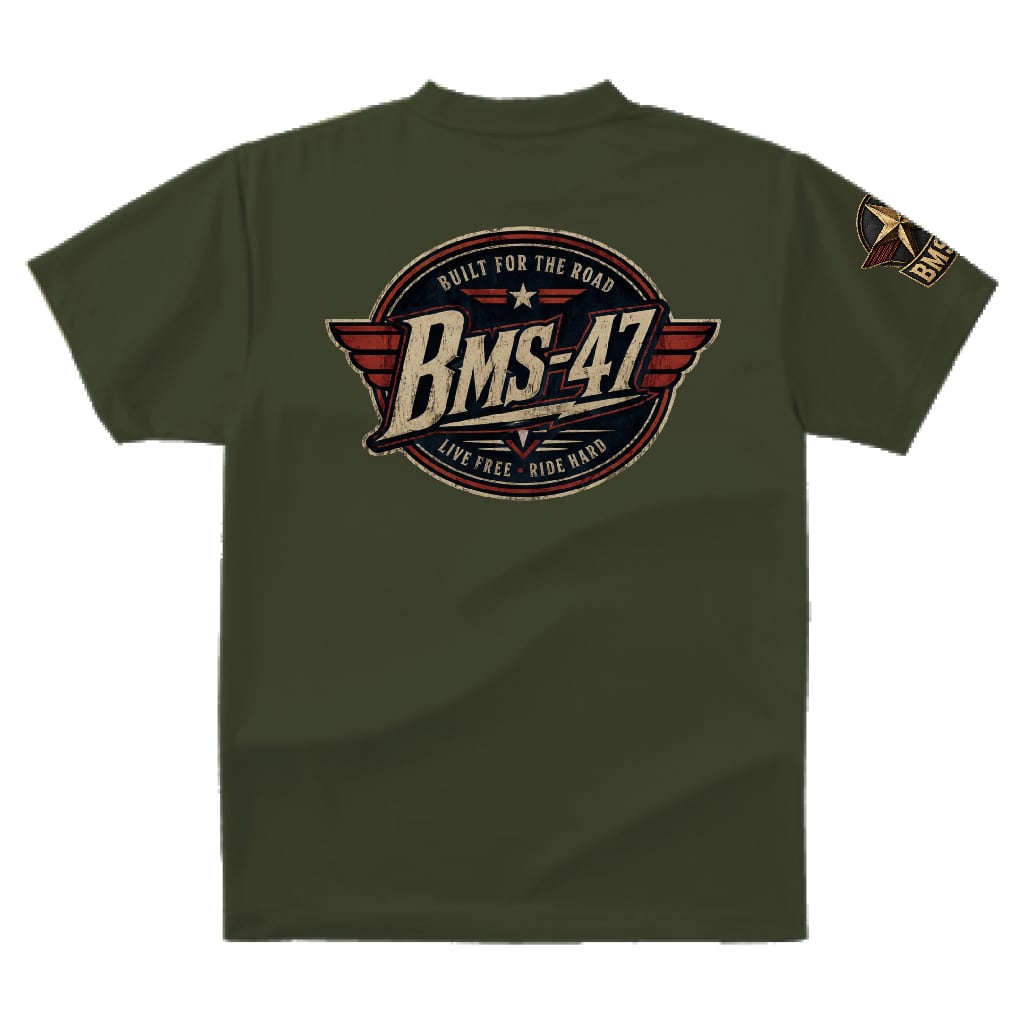 BMS-47 BUILT FOR THE ROAD TEE/緑