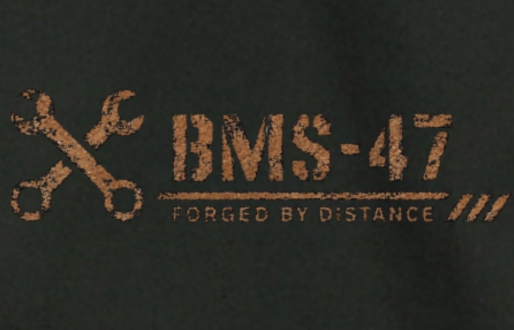 BMS-47 FORGED COACH JACKET/黒