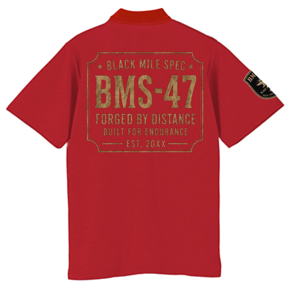 BMS-47 GARAGE SIGN ドライポロシャツ