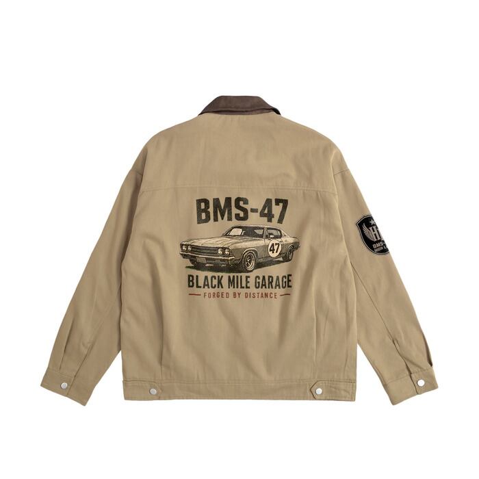 BMS-47 HIGH LINE BLACK MILE GARAGE 47 JACKET