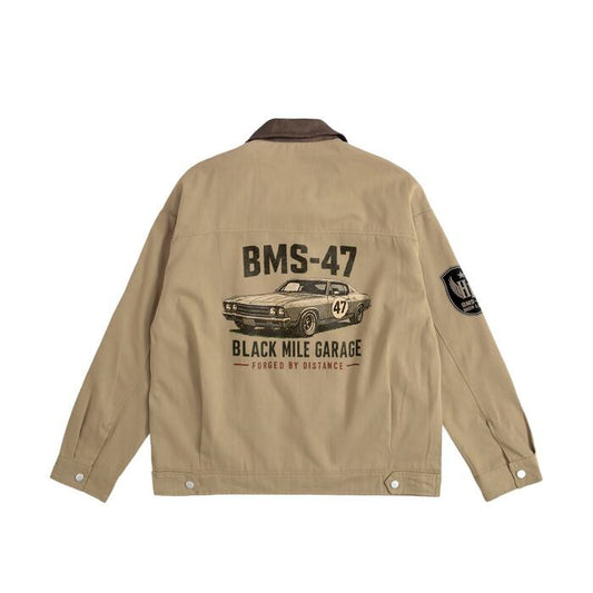 BMS-47 HIGH LINE BLACK MILE GARAGE 47 JACKET