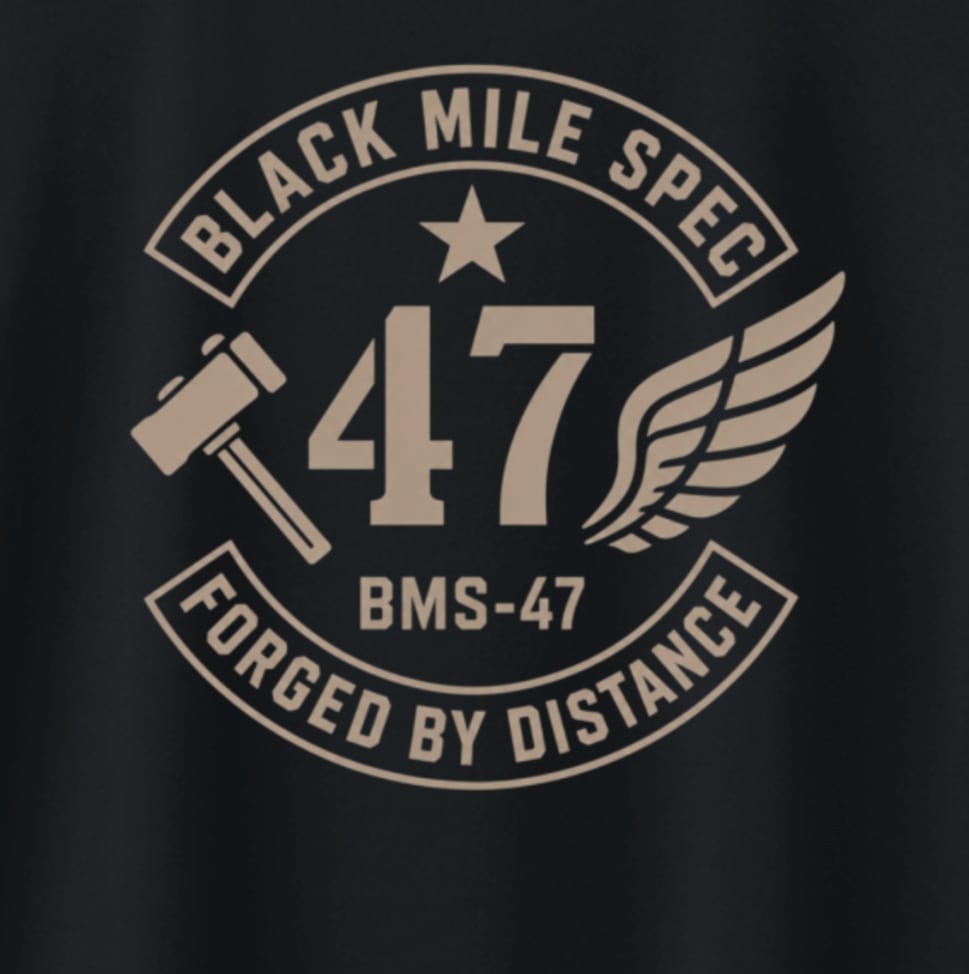 BMS-47 FORGED BY DISTANCE TEE/黒