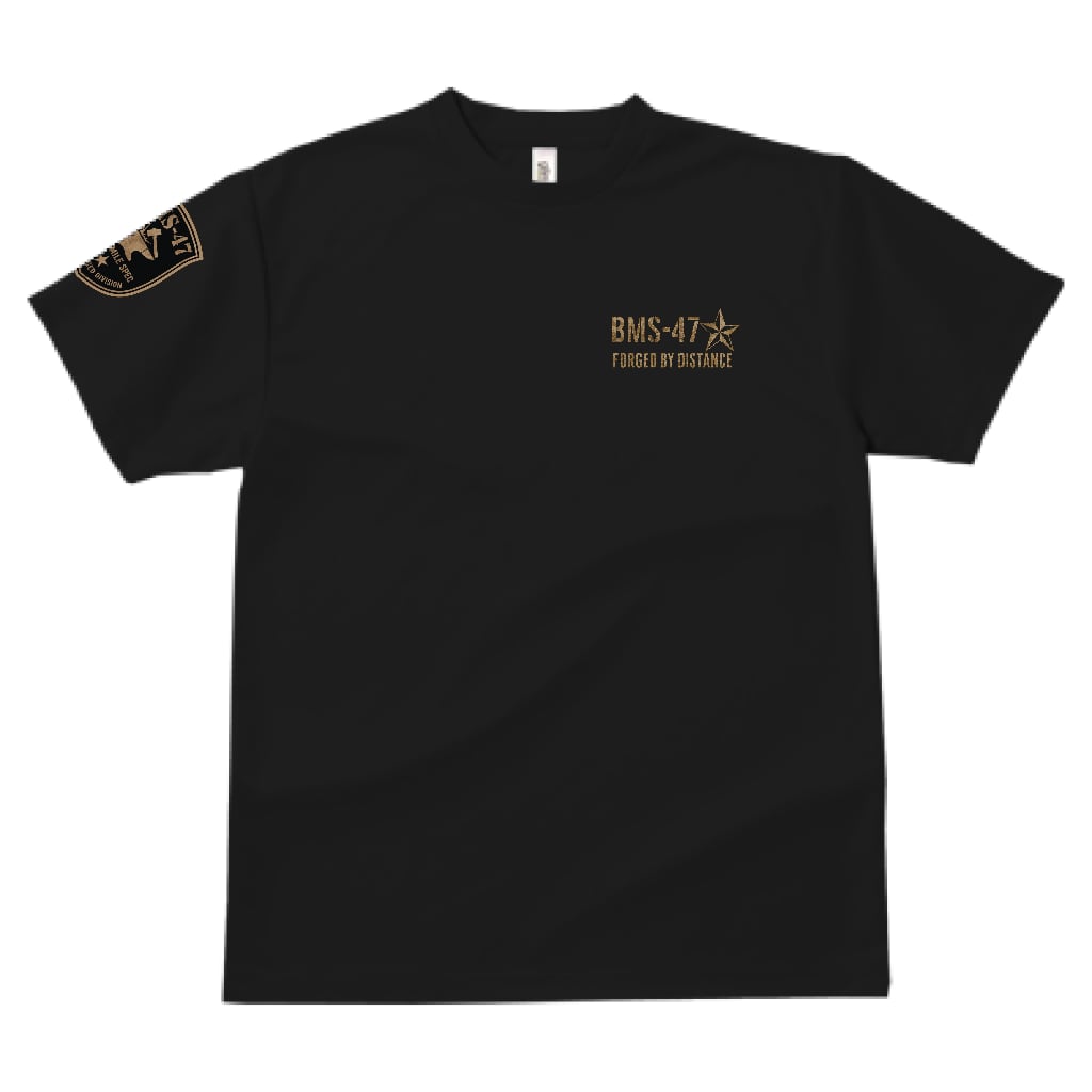 BMS-47 FORGED WING TEE / 黒