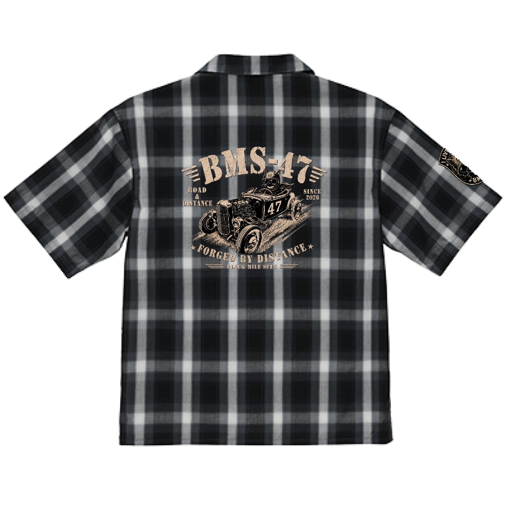 BMS-47 ROADSTER SHIRT/黒