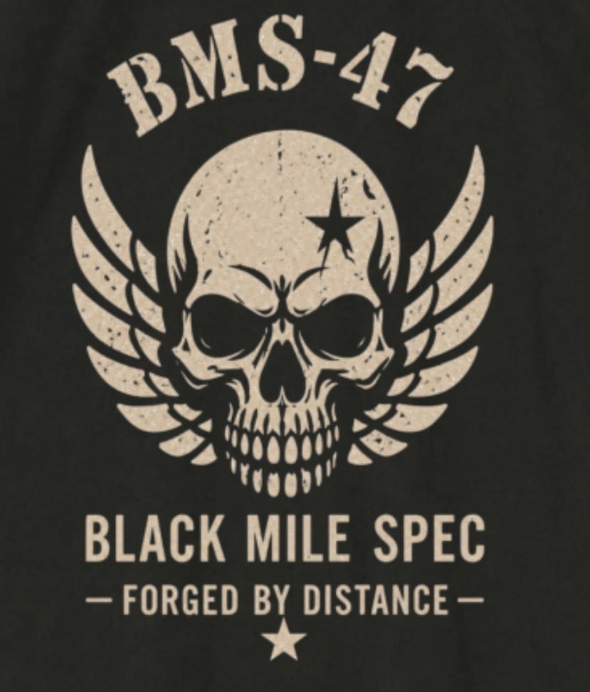 BMS-47 SKULL COACH JACKET/黒