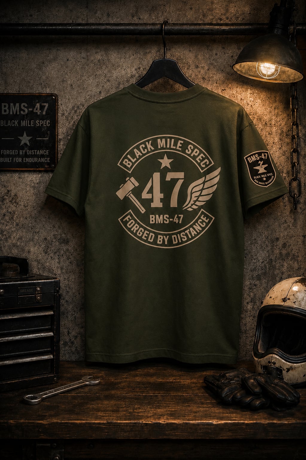 BMS-47 FORGED BY DISTANCE TEE/緑