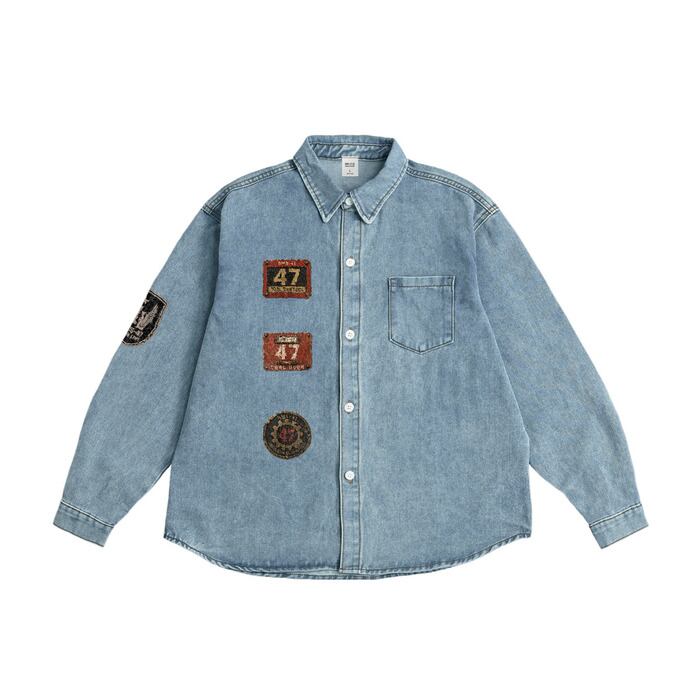 BMS-47 HIGH LINE SERVICE CART 47 DENIM SHIRT