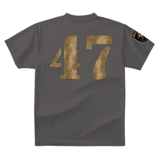 BMS-47 ROAD FORGED TEE / 「47」/灰
