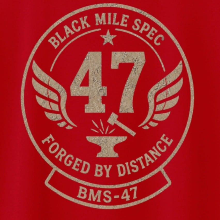 BMS-47 FORGED BY DISTANCE TEE／赤