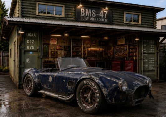 BMS-47 GARAGE LEGENDS  COBRA A2 POSTER