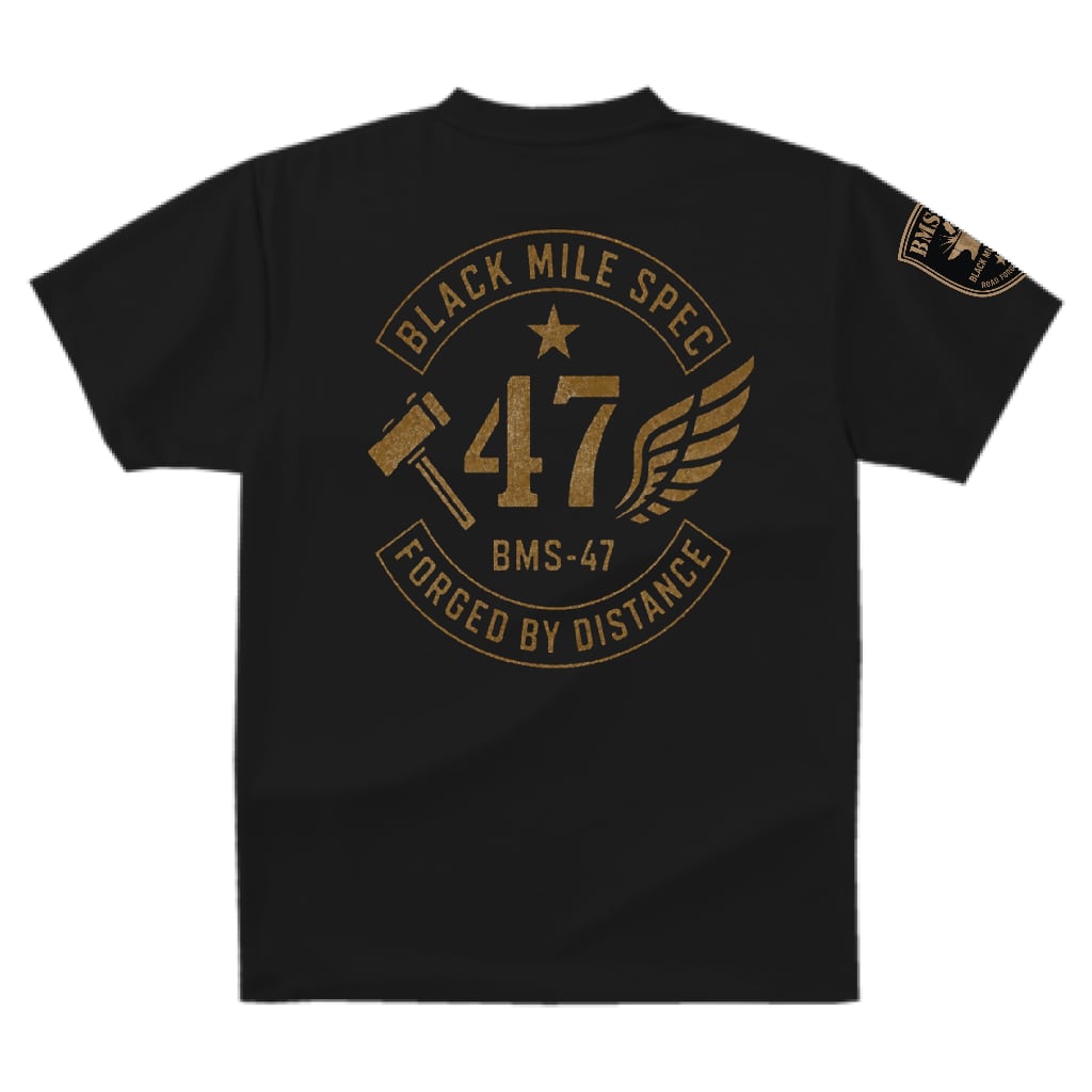 BMS-47 FORGED BY DISTANCE TEE/黒
