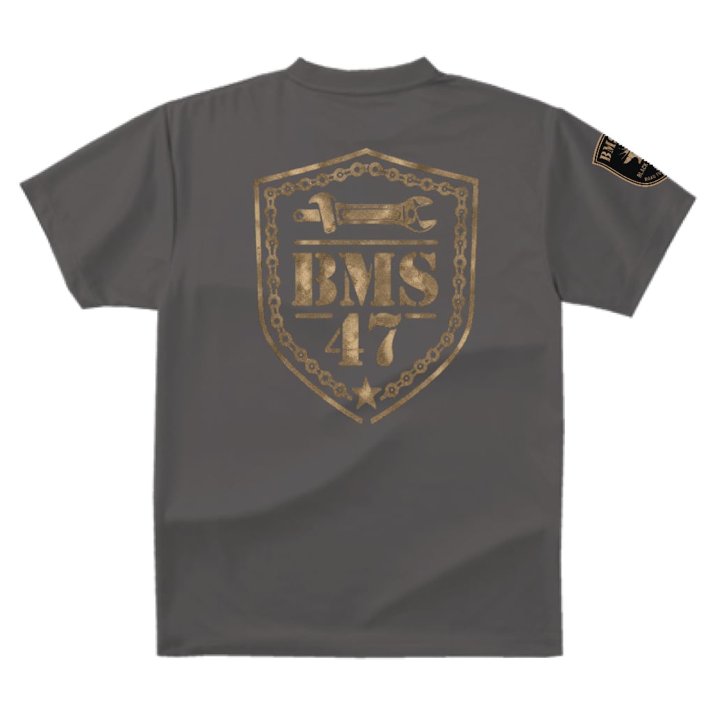 BMS-47 TOOL SHIELD DRY TEE/灰
