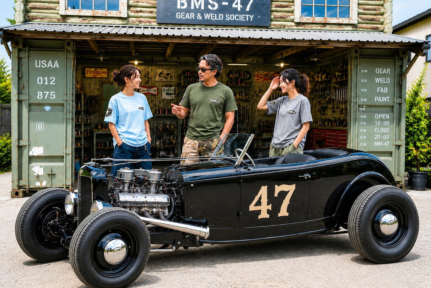 BMS-47 ROADSTER/水色