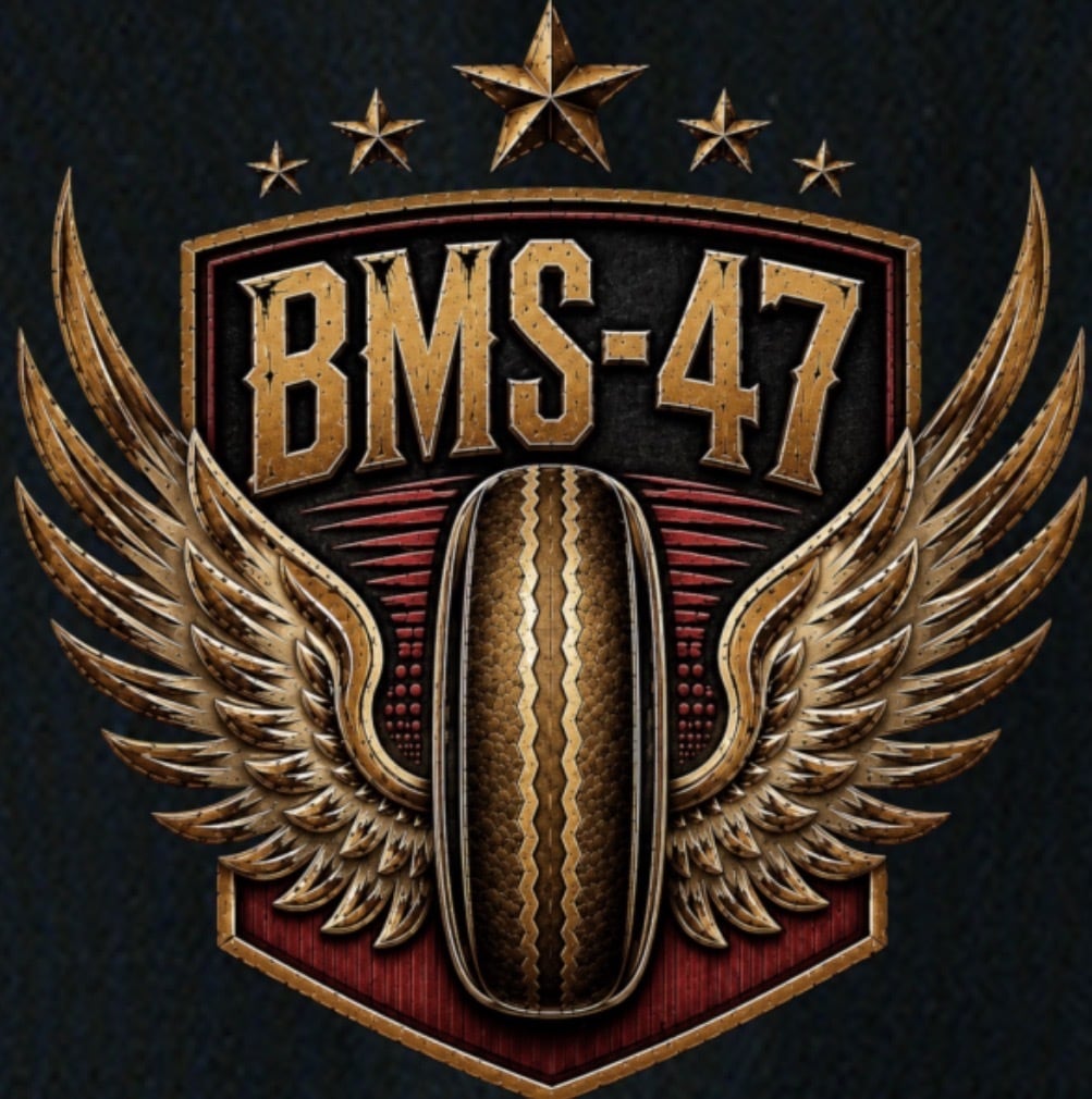 BMS-47 Live to Ride TEE/黒