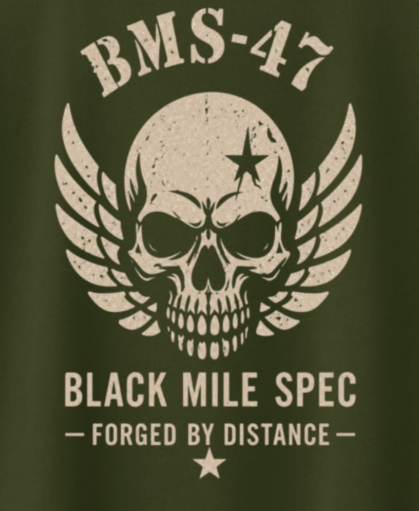 BLACK MILE SKULL TEE/緑