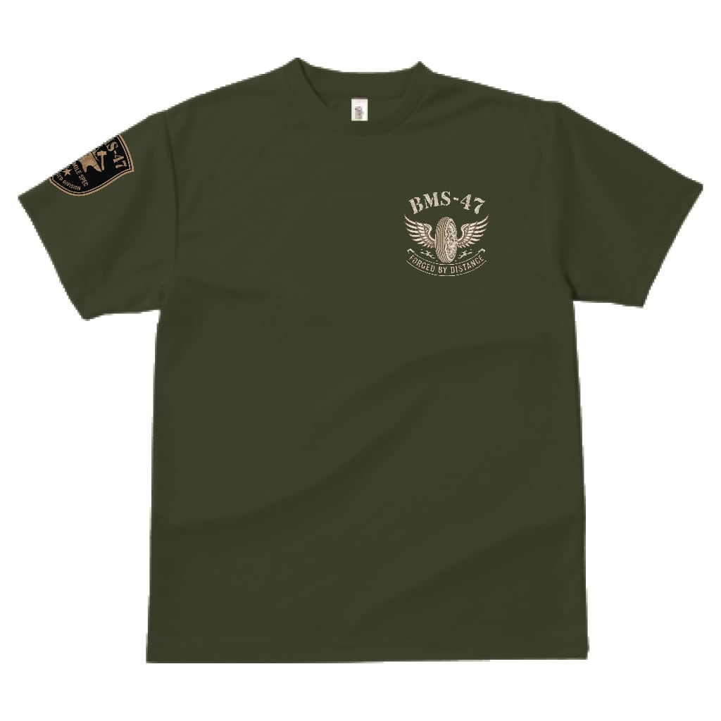 BMS-47 ROAD FORGED TEE / 「47」/緑