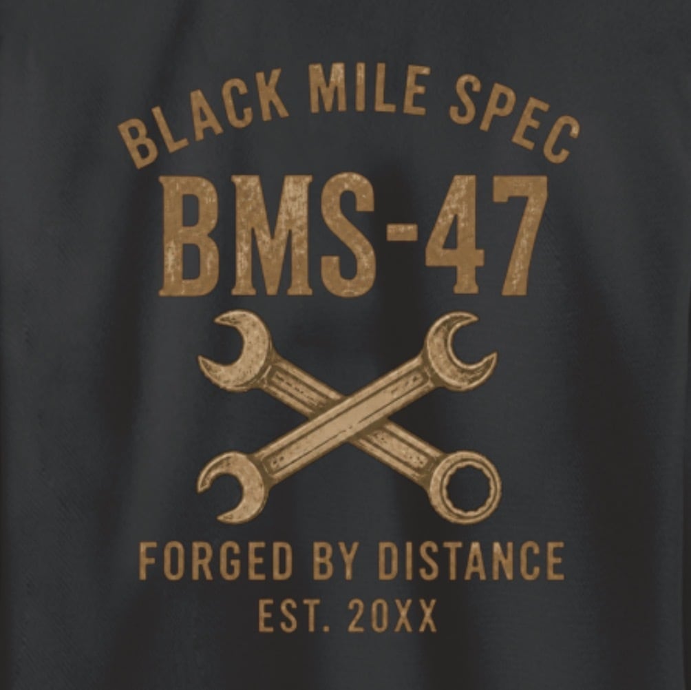 BMS-47 CROSS WRENCH ドライロングスリーブポロシャツ