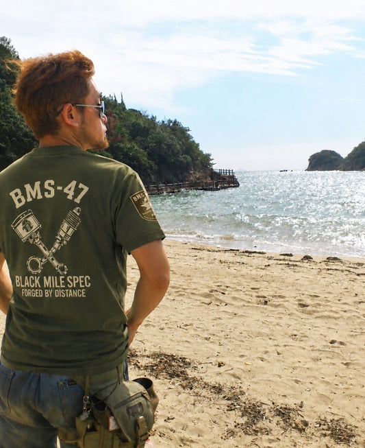BLACK MILE SPEC TEE / 緑