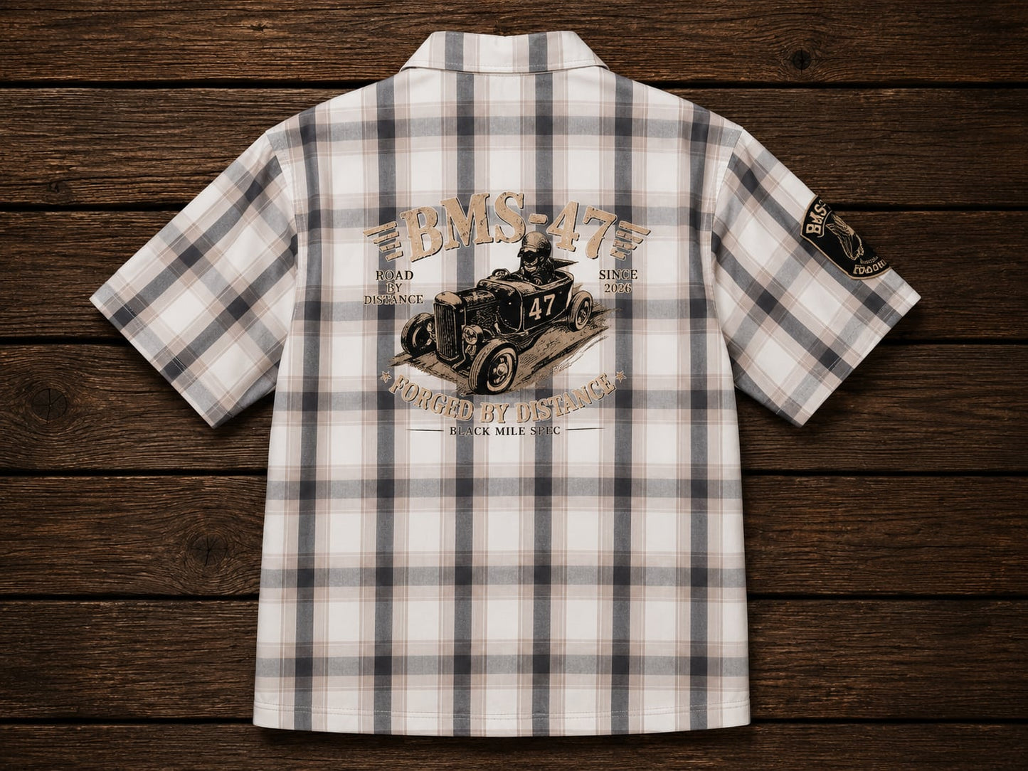 BMS-47 ROADSTER SHIRT/白