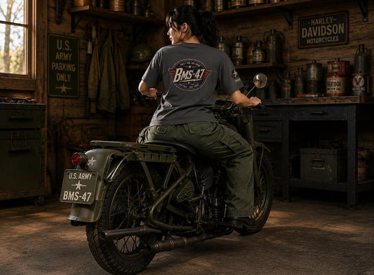 BMS-47 BUILT FOR THE ROAD TEE/灰
