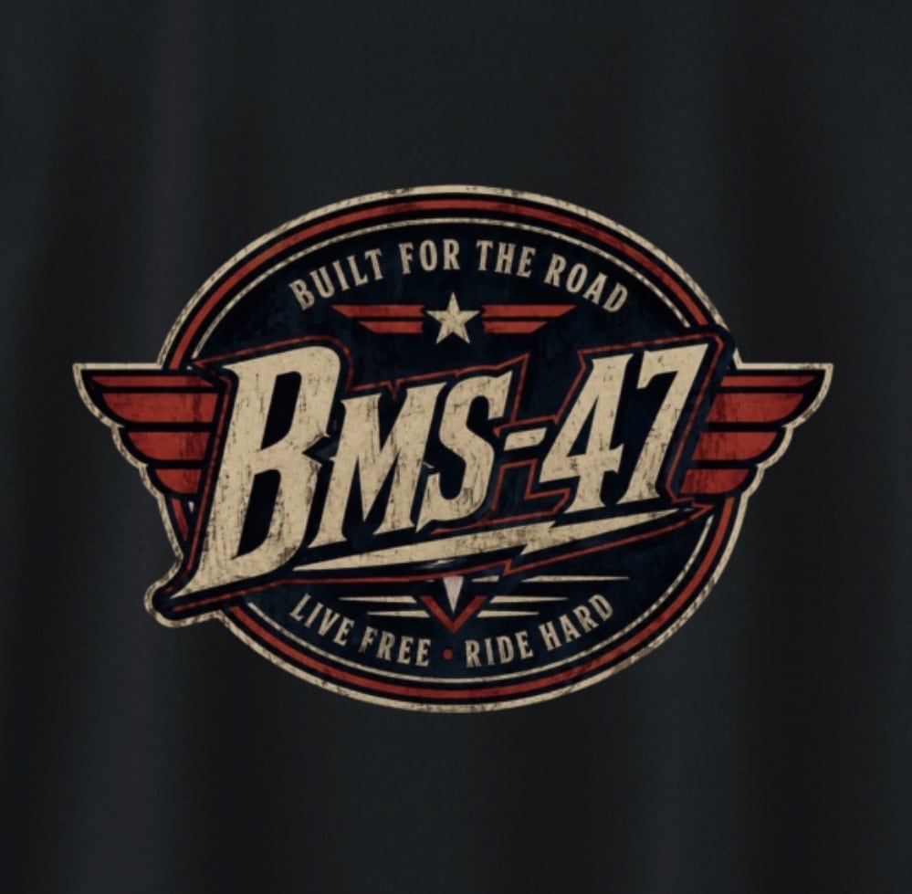 BMS-47 BUILT FOR THE ROAD TEE/黒
