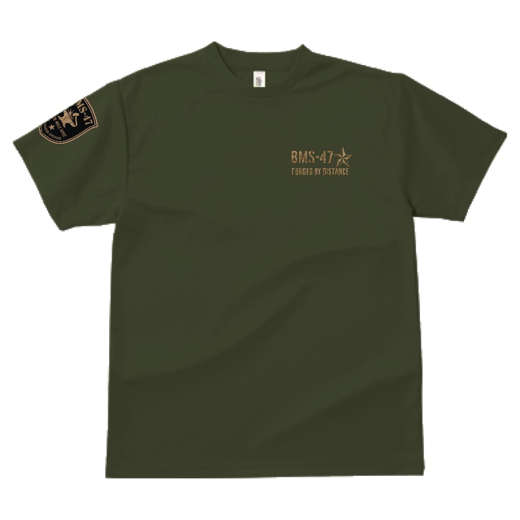 BMS-47 TOOL SHIELD DRY TEE/緑