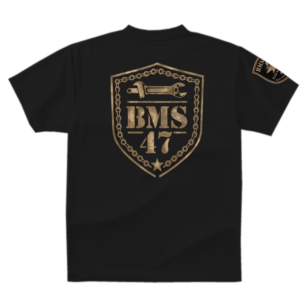 BMS-47 TOOL SHIELD DRY TEE/黒