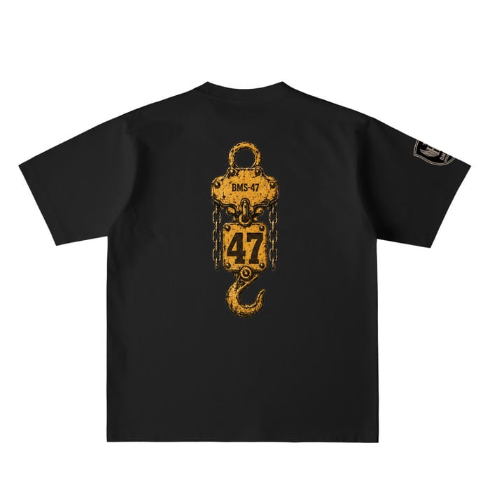 BMS-47 HIGH LINE HEAVY LIFT 47 8.1oz TEE