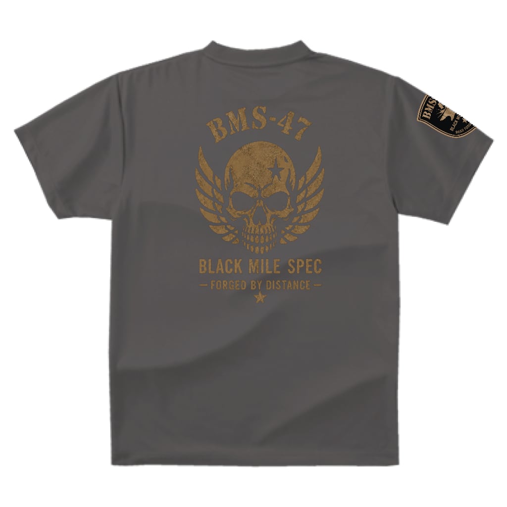 BLACK MILE SKULL TEE/ 灰