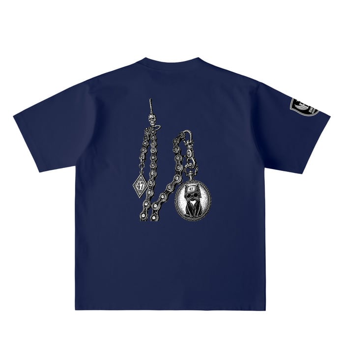 BMS-47 HIGH LINE 47 POCKET WATCH CAT TEE