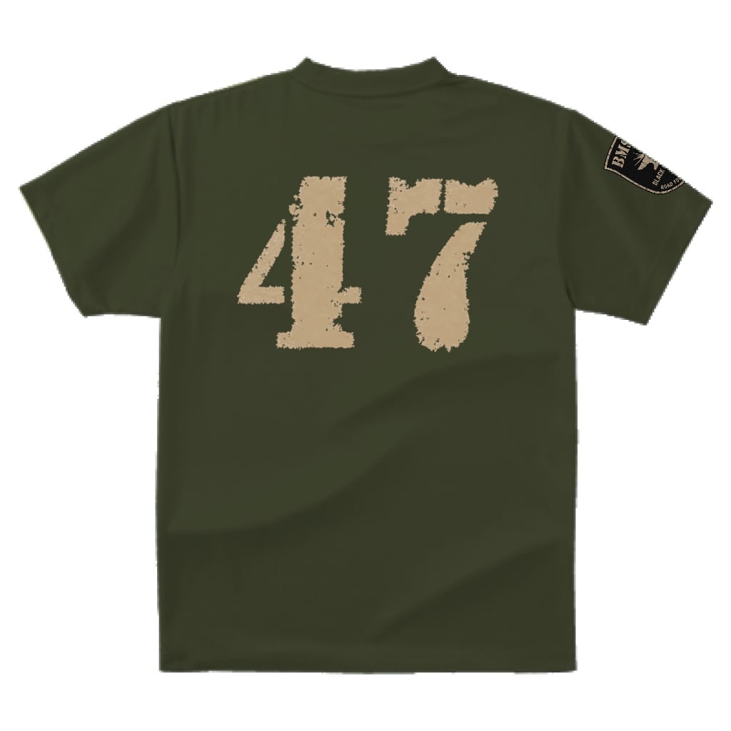 BMS-47 ROAD FORGED TEE /「47」/緑