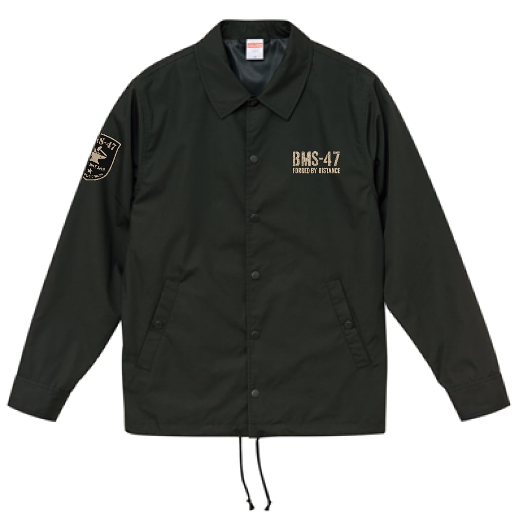 BMS-47 SKULL COACH JACKET/黒
