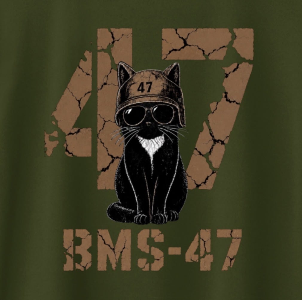 BMS-47 CAT 47 DRY TEE/緑